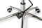 Lifa Living Bureaustoel Oxford - Armleuningen - tot 150 kg - 49-56 cm Zithoogte - Buffelleer Zitting