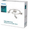Philips Essentials Limbali - Opbouwspot - 3-lichts draaibaar - Mat Chroom