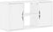 vidaXL - Tv-meubel - ODDA - 79x24x40 - cm - massief - grenenhout - wit