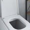vidaXL - Snelle - Afneembare - Toiletbril - met - Zachte - Sluiting - Duroplast - Wit