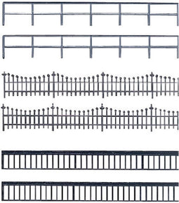 Auhagen 42 558 H0, TT IJzeren hek Kunststof model