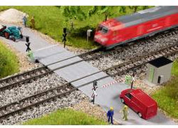 Auhagen 44649 N Au spoorwegovergang - halve overwegboom