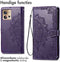 iMoshion Hoesje Geschikt voor Motorola Edge 30 Fusion Hoesje Met Pasjeshouder - iMoshion Mandala Bookcase - Paars