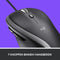 Logitech M500s - Draadloze muis - 4000 dpi - Zwart