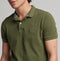 Superdry Heren - Klassiek piqué poloshirt - 100% biologisch katoen - Donkergroen
