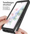 iMoshion Hoesje Geschikt voor Google Pixel 7 Hoesje - iMoshion 360° Full Protective Case - Zwart / Transparant