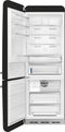 Smeg FAB38LBL5 - Koel-vriescombinatie - No Frost - Zwart