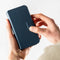 Accezz Samsung Galaxy S24 Ultra - Leather Bookcase 2-in-1 - Magnetische Ring - Nightfall Blue