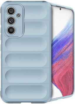 imoshion Hoesje - Geschikt voor Samsung Galaxy A54 (5G) - EasyGrip Backcover - Lichtblauw