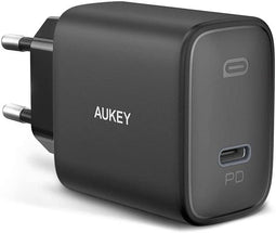 AUKEY PA-F1S Swift mobile device charger Black 1xUSB C Power Delivery 3.0 20W 3A
