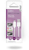 Nedis CCGB60600WT20 - USB A naar USB type-C Kabel - 60W Power Delivery - Wit 200cm