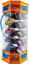 Jono Toys - Metalen Pull Back Auto's - 15 stuks in opbergtoren (15 stuks)