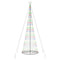 LED Kerstboom met 550 LED Multikleur 160 x 160 x 500 cm Metaal