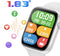 Forever IGo Watch 3 - Smartwatch - Bluetooth-gesprekken en gezondheidsmonitoring - Wit