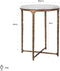 Richmond Interiors Bijzettafel Steel Smith brass 50Ø (Brushed Gold)