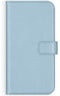 Selencia Galaxy S20 - Echt Lederen Bookcase - 3 Pashouders - Lichtblauw