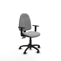 Piqueras y Crespo B1D01RF - Bureaustoel - Verstelbare hoogte met armleuning - Lichtgrijs