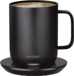 Ember Mug² - Slimme Mok - Houdt drankje tot 90 min warm - Zwart