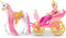 Sparkle Girlz - Eenhoorn en prinses pop met rijtuig set - Meerkleurig
