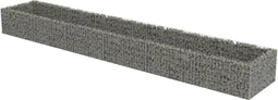 vidaXL - Gabion - plantenbak - verhoogd - 540x90x50 - cm - gegalvaniseerd - staal