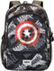 Marvel - HS Captain America Scratches - Rugzak - Multicolours