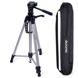 Auronic Tripod - Telefoon Statief - Camera Statief - Tripod Smartphone - Zilvergrijs