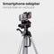 Auronic Tripod - Telefoon Statief - Camera Statief - Tripod Smartphone - Zilvergrijs
