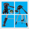 Auronic Tripod - Telefoon Statief - Camera Statief - Tripod Smartphone - Zilvergrijs