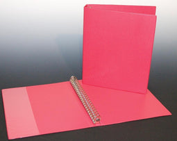 Aurora ringmap formaat A4 23 ringen van 24 mm uit PVC rood