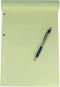 Aurora Schrijfblok - Yellow Pad - Recycled - A4 - Geel - 80g - Gelinieerd - 80 vel