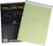 Aurora Schrijfblok - Yellow Pad - Recycled - A4 - Geel - 80g - Gelinieerd - 80 vel