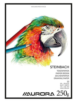 Aurora Tekenblok - Steinbach - A4 - 210x297 mm - 250gr - 20 vel Tekenpapier