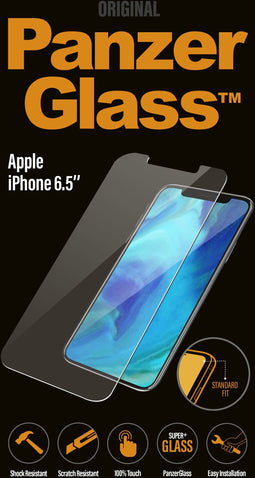 PanzerGlass iPhone Xs Max - Screenprotector - Kristalhelder - Antibacterieel
