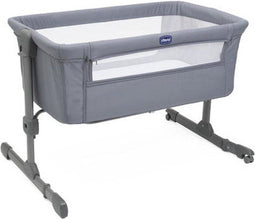 Chicco Next2Me Essential - Co-Sleeper Wieg - 2 wielen met rem - Grijs