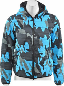 Australian - Hooded Down Jacket - Dames Jack - 38 - Blauw