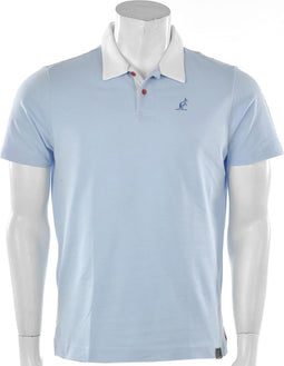 Australian - Polo Piqué - Heren Polo - 44 - Blauw/Wit