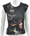 Australian - Singlet - Bloemenprint Shirt - 34 - Zwart