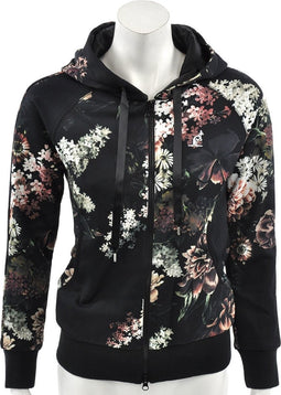 Australian - Sweat Jacket Women - Vest Met Print - 36 - Zwart