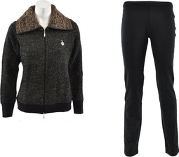 Australian - W Sweat Track Suit - Dames Trainingspak - 38 - Zwart