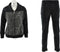 Australian - W Sweat Track Suit - Zwart Grijs Trainingspak - 44 - Grijs