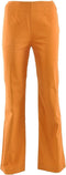 Australian - Women Pant - Broek Met Wijde Pijpen - 36 - Oranje/Bruin