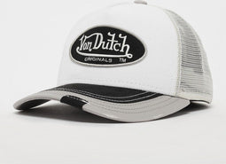 Von Dutch Pet - Zwart Wit - One Size - Baseball Cap Heren - Trucker Cap - Pet Heren Volwassenen - Pet Dames - Petten