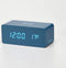 Wekker Alarmklok - Draadloze Smartphonelader X-ROVER - zwart