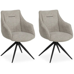 MX Sofa Colin – Eetkamerstoelen – Dolphin – Set van 2
