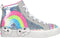 Skechers TWI-LITES 2.0-RAINBOW DAYDREA - Lage sneakers - Maat 31 - Silver Multi