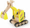 Auto - Graafmachine - Hout