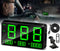 Auto Head up display - HUD GPS Snelheidsdetector Snelheidsovertredingen Alarm Hoogte aanduiding Weergave lokale tijd