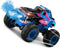 Auto met afstandsbediening - TURBO CHALLENGE - Smashroar TC100 - Rookoptie - Blauw - 1/12 - Oplaadbare batterij en batterijen inbegrepen