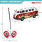 Auto op afstandsbediening Speed & Go 23 x 9,5 x 9,5 cm Bus 1:30 4 Stuks