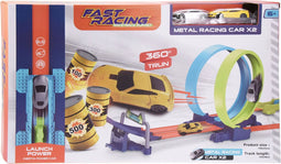 Auto Racebaan Looping Speelset met 2 Auto's